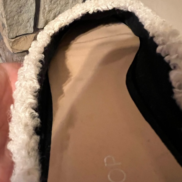 Top Shop Georgia Shearling Mules size 8 - Picture 10 of 13